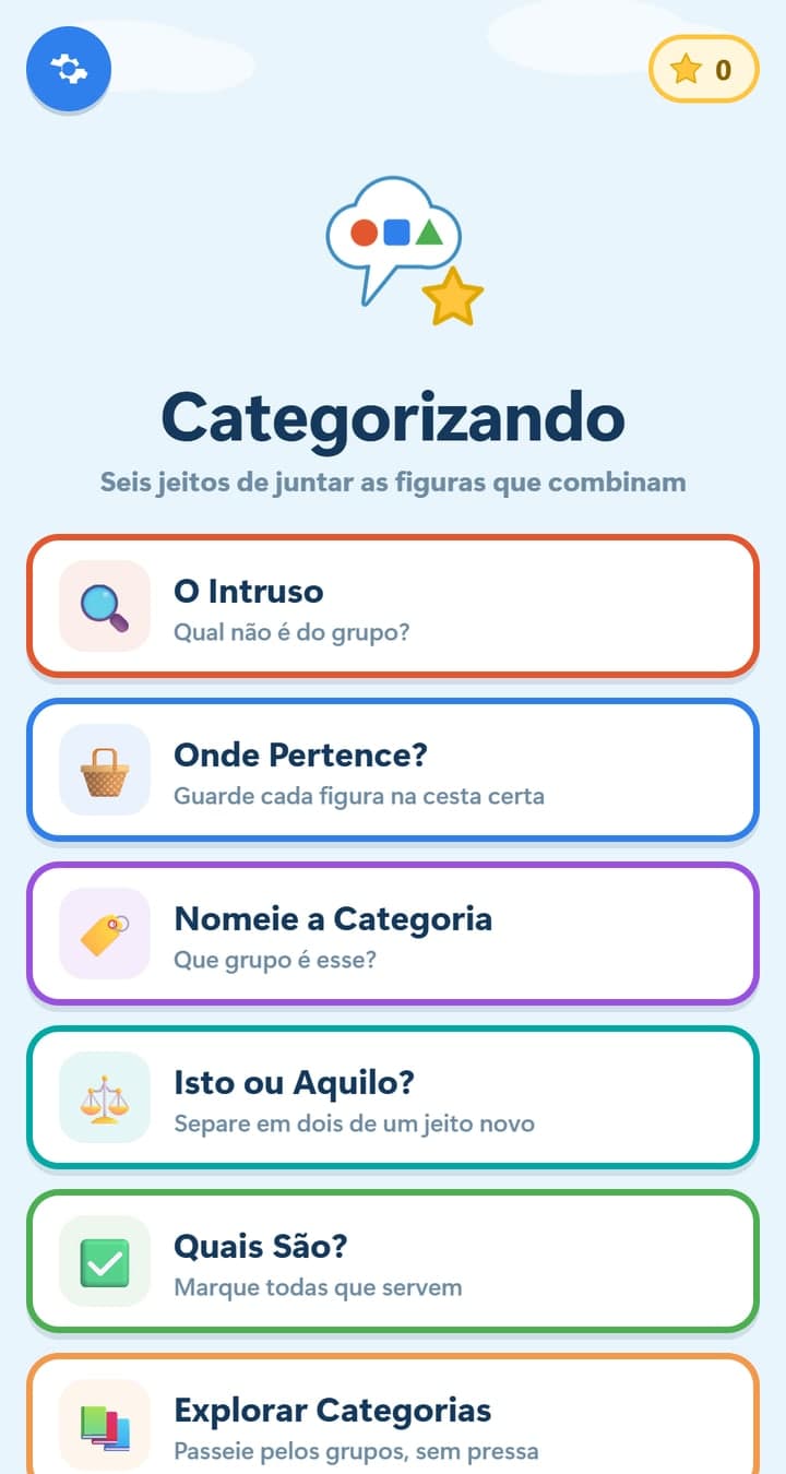 Categorizando